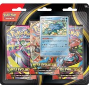 Mega Evolutions Three (3) Pack Booster Blister