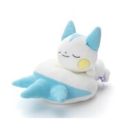 Pachirisu Sleeping Friends Pokemon Center Plush - Takara Tomy Poke Plush