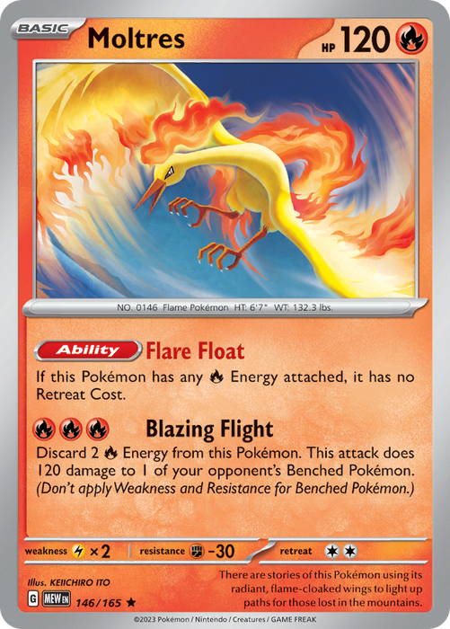 Moltres - 012/078 - Holo Rare