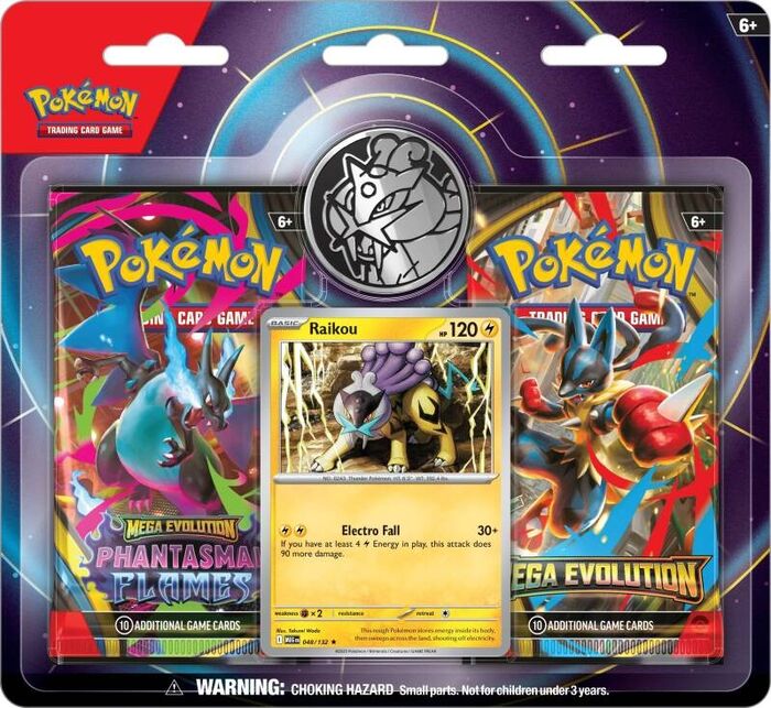 2-Pack Blister Pokemon TCG - Raikou
