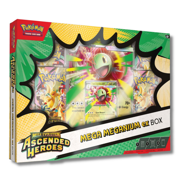 Ascended Heroes Mega Meganium ex Box