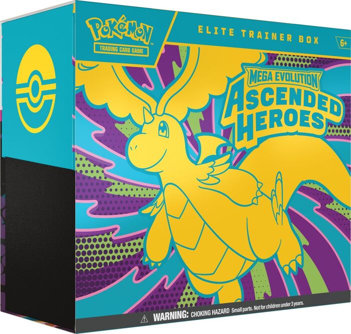 Pokemon TCG - Mega Evolution— Ascended Heroes Elite Trainer Box ETB