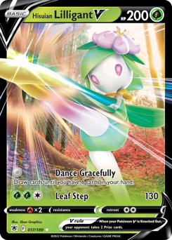 Hisuian Lilligant V Ultra Rare 017/189 Astral Radiance