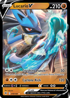 Lucario V Ultra Rare 078/189 Astral Radiance