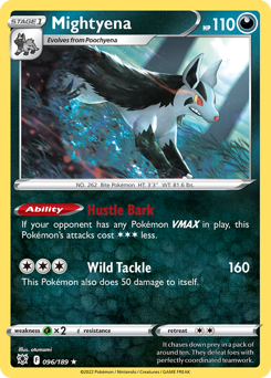 Mightyena Rare 096/189 Astral Radiance