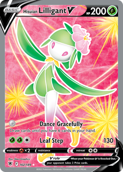 Hisuian Lilligant V (Full Art) Ultra Rare 162/189 Astral Radiance