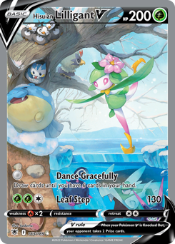 Hisuian Lilligant V (Alternate Full Art) Ultra Rare 163/189 Astral Radiance