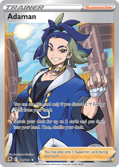 Adaman (Full Art) Ultra Rare 181/189 Astral Radiance