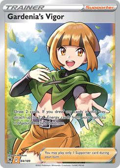 Gardenia's Vigor (Full Art) Ultra Rare 184/189 Astral Radiance