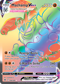 Machamp VMAX (Secret) Ultra Rare 194/189 Astral Radiance