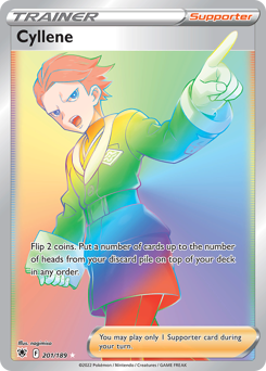 Cyllene (Secret) Ultra Rare 201/189 Astral Radiance