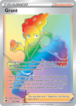 Grant (Secret) Ultra Rare 203/189 Astral Radiance