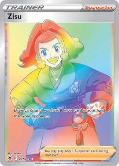 Zisu (Secret) Ultra Rare 207/189 Astral Radiance
