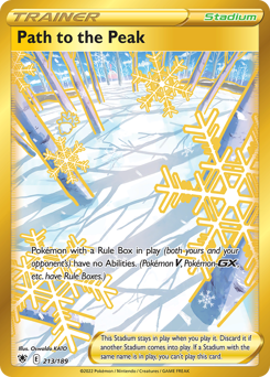 Path to the Peak (Secret) Ultra Rare 213/189 Astral Radiance