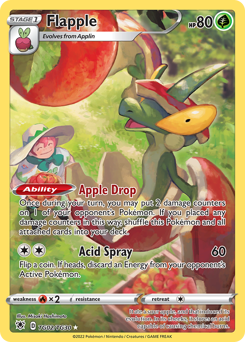 Flapple Ultra Rare TG02/TG30 Astral Radiance Trainer Gallery