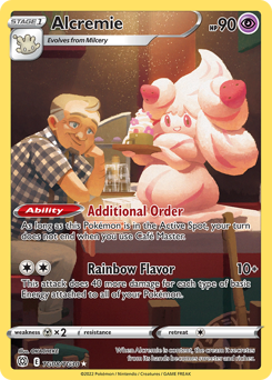 Alcremie Ultra Rare TG08/TG30 Brilliant Stars Trainer Gallery