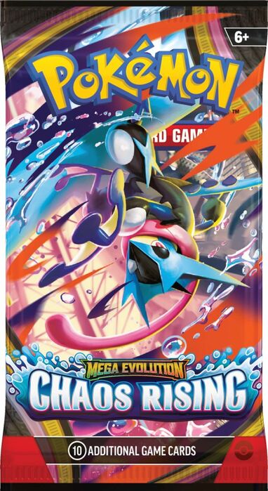Pokémon TCG: Mega Evolution—Chaos Rising Booster Pack