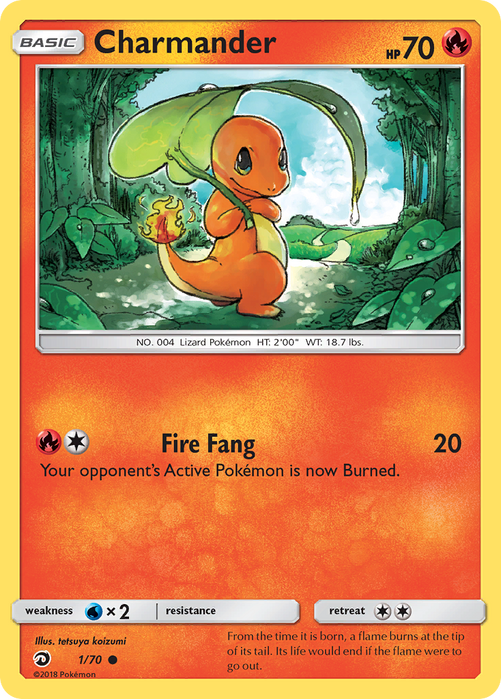 Charmander (1/70) Dragon Majesty