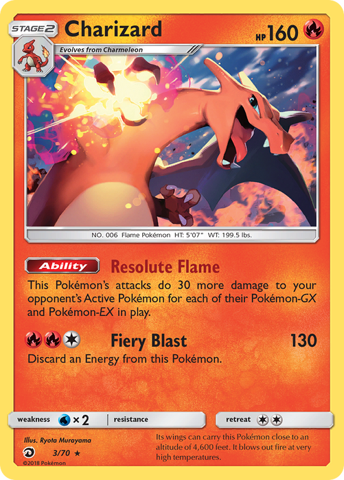 Charizard (3/70) Dragon Majesty
