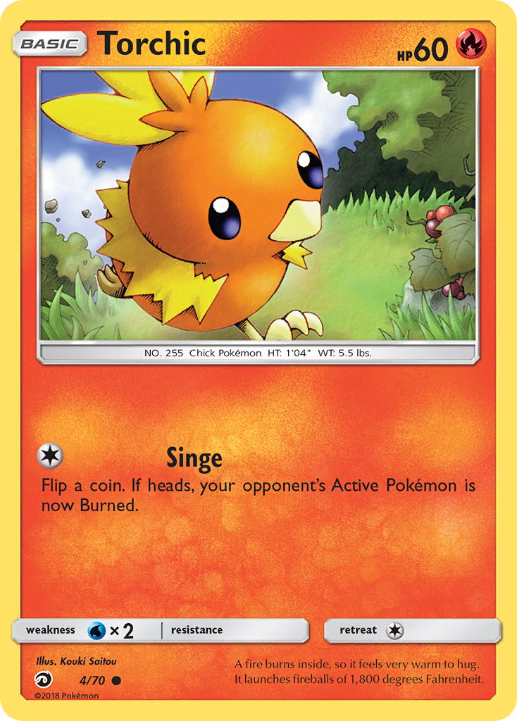 Torchic (4/70) Dragon Majesty