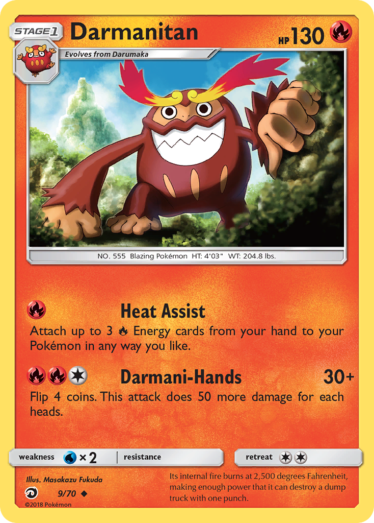 Darmanitan (9/70) Dragon Majesty