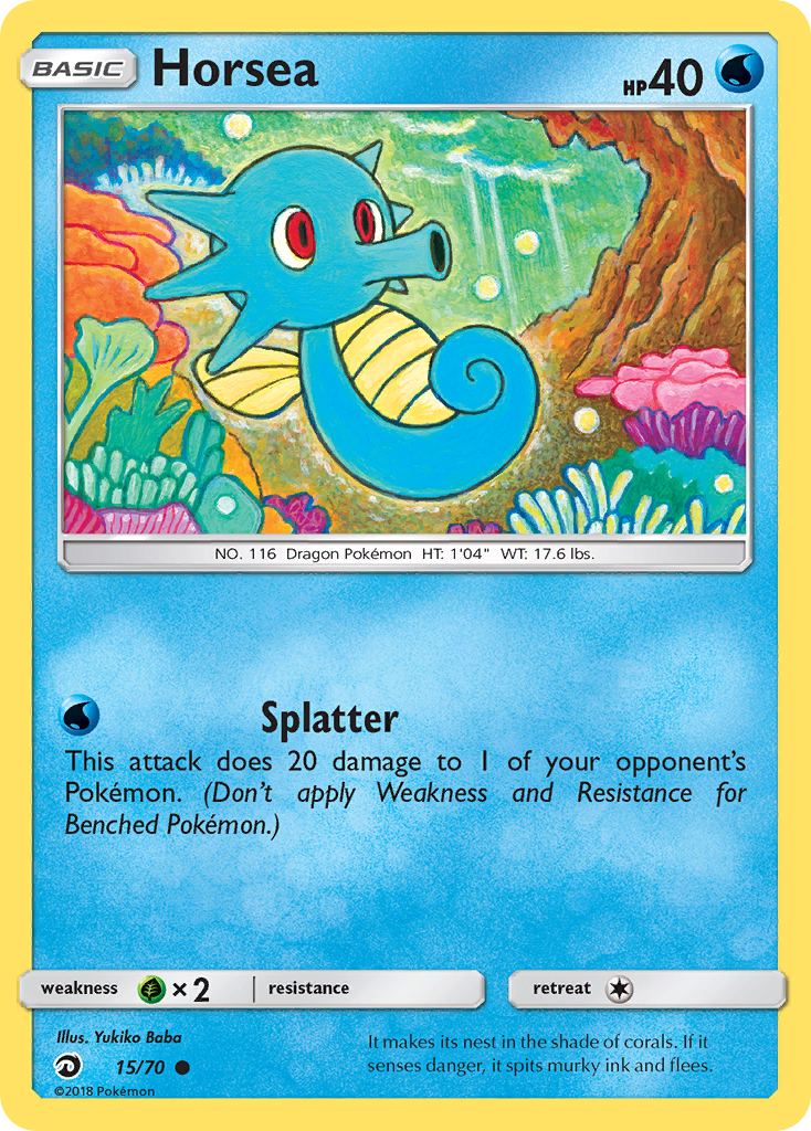 Horsea (15/70) Dragon Majesty