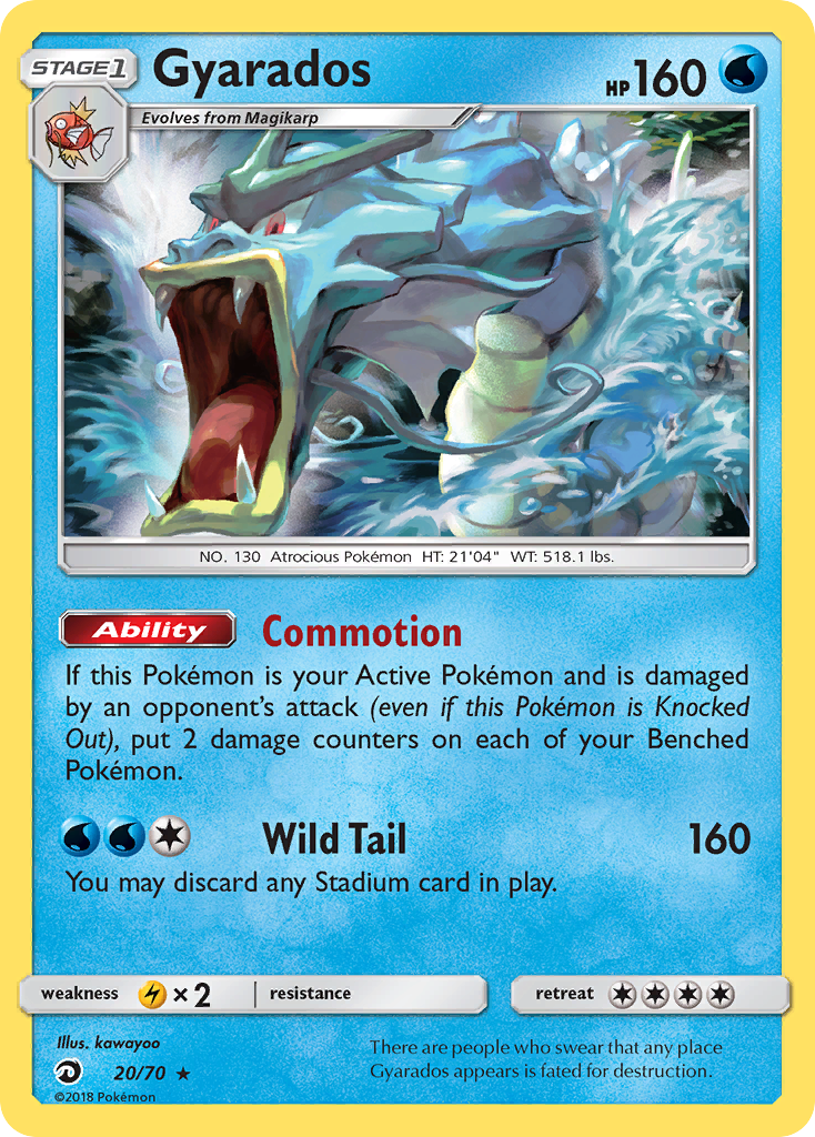 Gyarados (20/70) Dragon Majesty