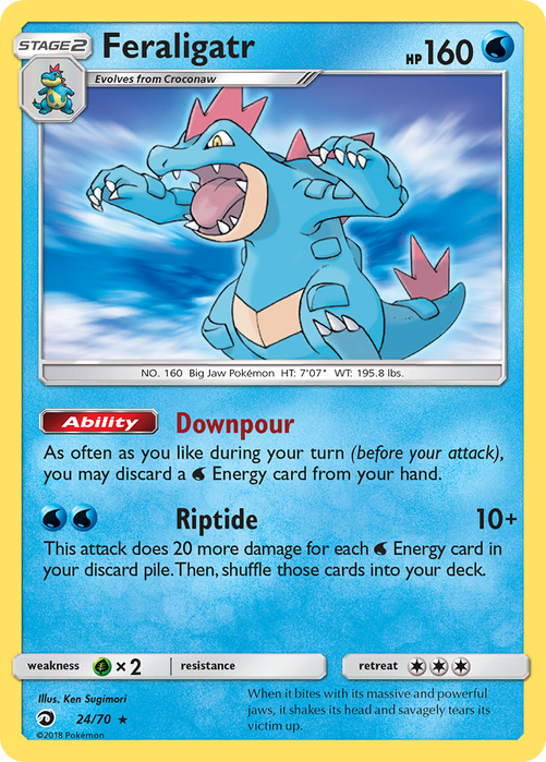 Feraligatr (24/70) Dragon Majesty
