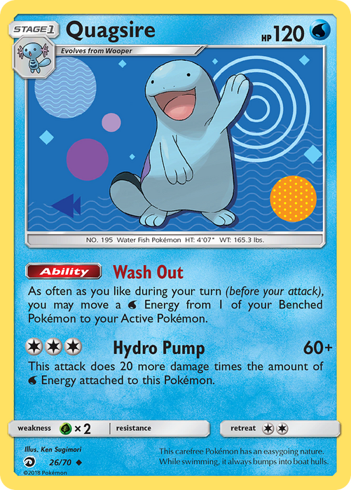 Quagsire (26/70) Dragon Majesty