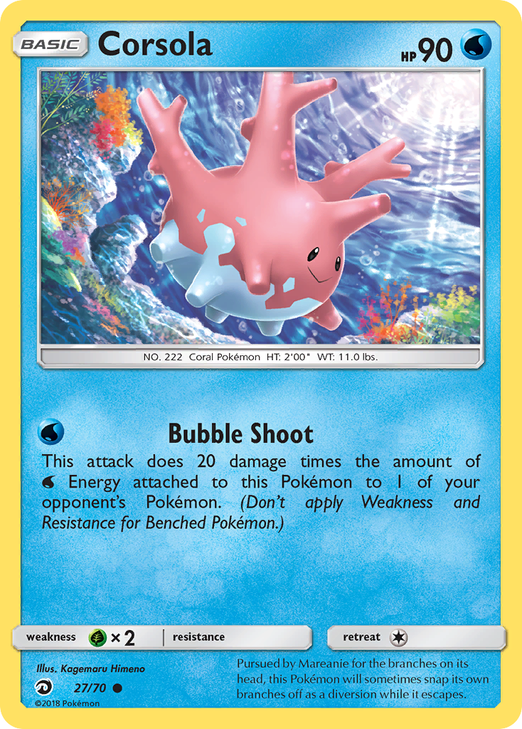 Corsola (27/70) Dragon Majesty