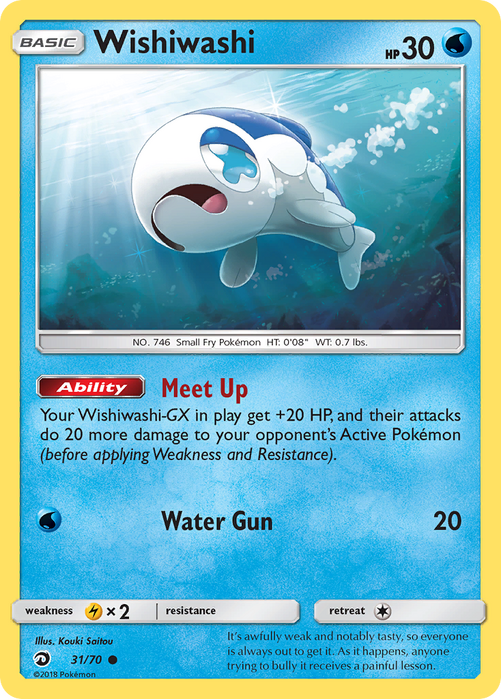 Wishiwashi (31/70) Dragon Majesty