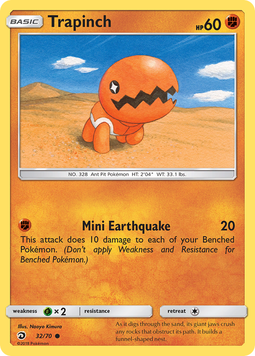 Trapinch (32/70) Dragon Majesty