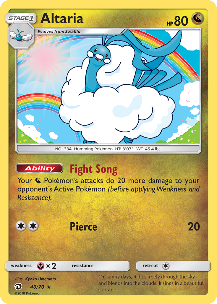 Altaria (40/70) Dragon Majesty