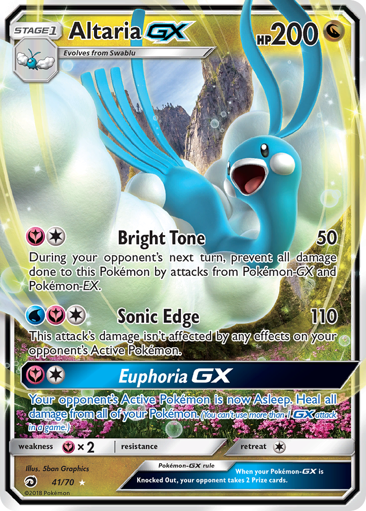 Altaria-GX (41/70) Dragon Majesty