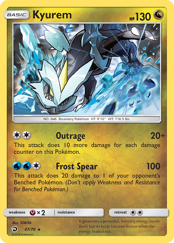 Kyurem (47/70) Dragon Majesty