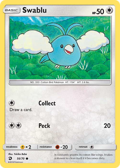 Swablu (56/70) Dragon Majesty