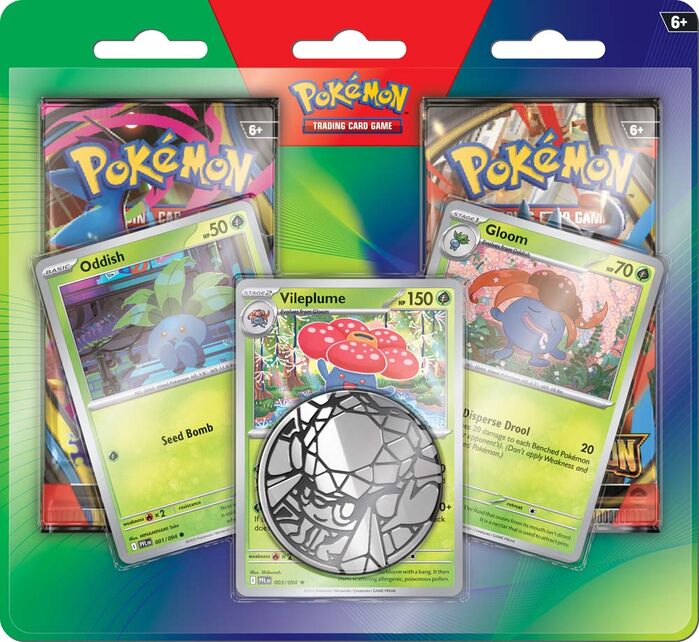 Enhanced 2-Pack Blister Pokemon TCG - Vileplume