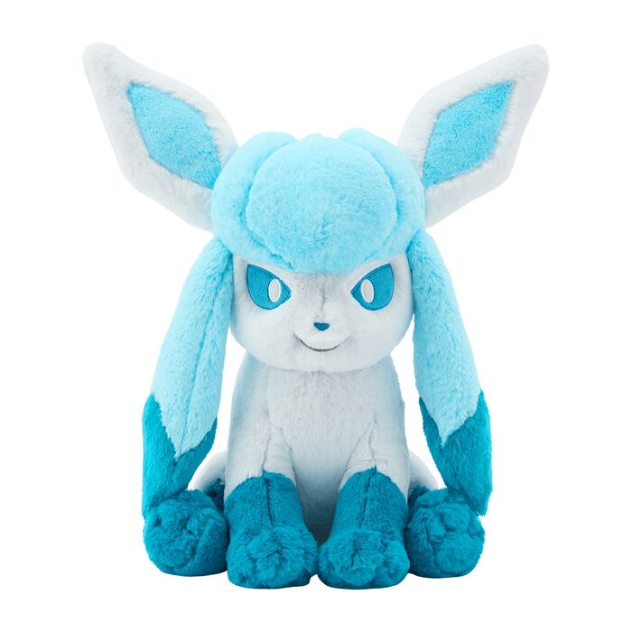 Glaceon Fluffy Huggable Comfy Friends Pokemon Centre Plush Fuwa Fuwa