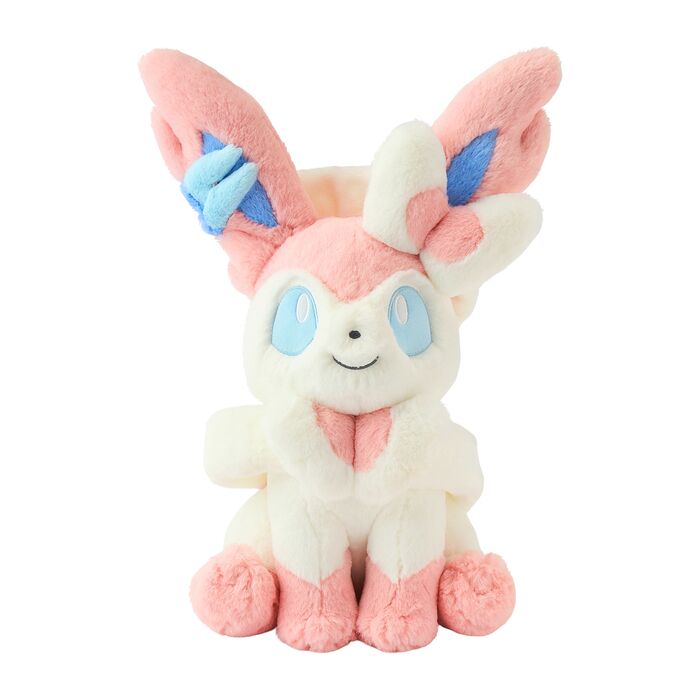 Sylveon Fluffy Huggable Comfy Friends Pokemon Centre Plush Fuwa Fuwa