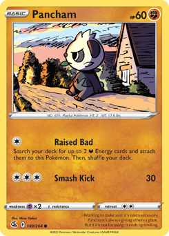 Pancham Common 149/264 Fusion Strike Singles