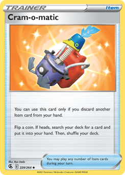 Cram-o-matic Uncommon 229/264 Fusion Strike Singles