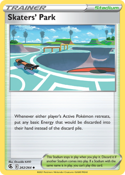 Skaters' Park Uncommon 242/264 Fusion Strike Singles