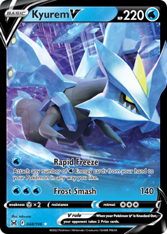 Kyurem V 048/196 Ultra Rare Lost Origin Single