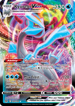 Kyurem VMAX 049/196 Ultra Rare Lost Origin Single