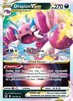 Drapion VSTAR 119/196 Ultra Rare Lost Origin Single