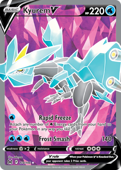 Kyurem V (Full Art) 174/196 Ultra Rare Lost Origin Single