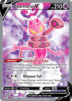 Enamorus V (Full Art) 178/196 Ultra Rare Lost Origin Single