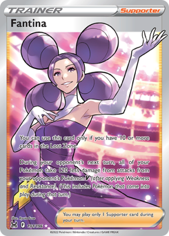 Fantina (Full Art) 191/196 Ultra Rare Lost Origin Single