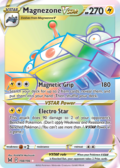 Magnezone VSTAR (Secret) 198/196 Secret Rare Lost Origin Single