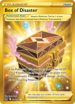 Box of Disaster (Secret) 214/196 Secret Rare Lost Origin Single